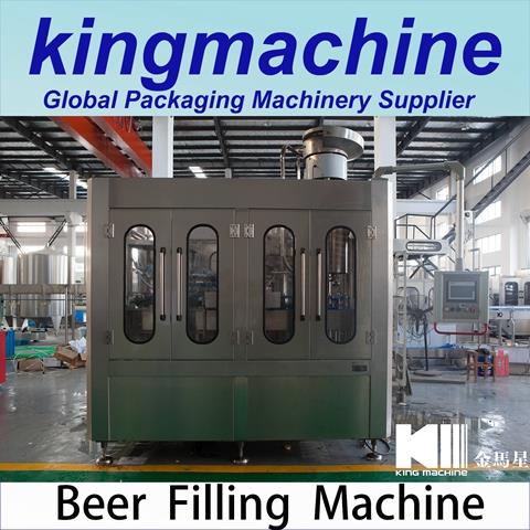Machine de remplissage automatique de bière en verre