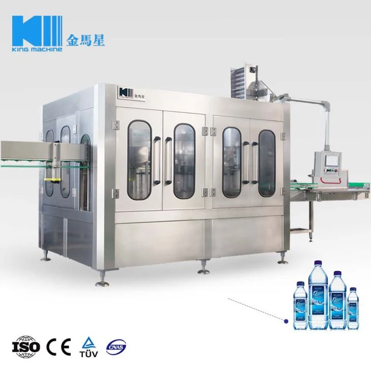 Machine de remplissage d'eau de 15000 bouteilles