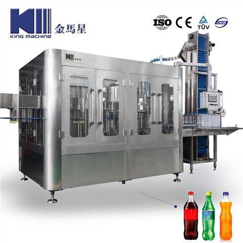 Ligne de production complète de remplissage de boissons gazeuses