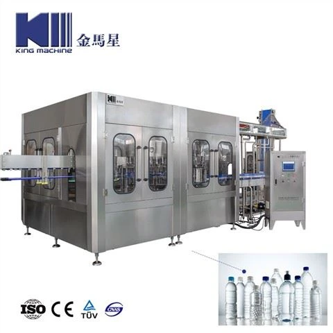 Installation de traitement entièrement automatique de machine de remplissage d'eau potable