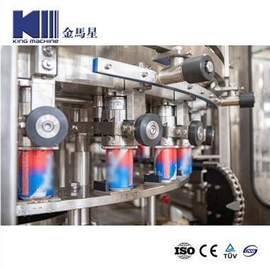 Ligne de production d'emballage d'étiquetage de remplissage d'étanchéité de rinçage de bière de jus